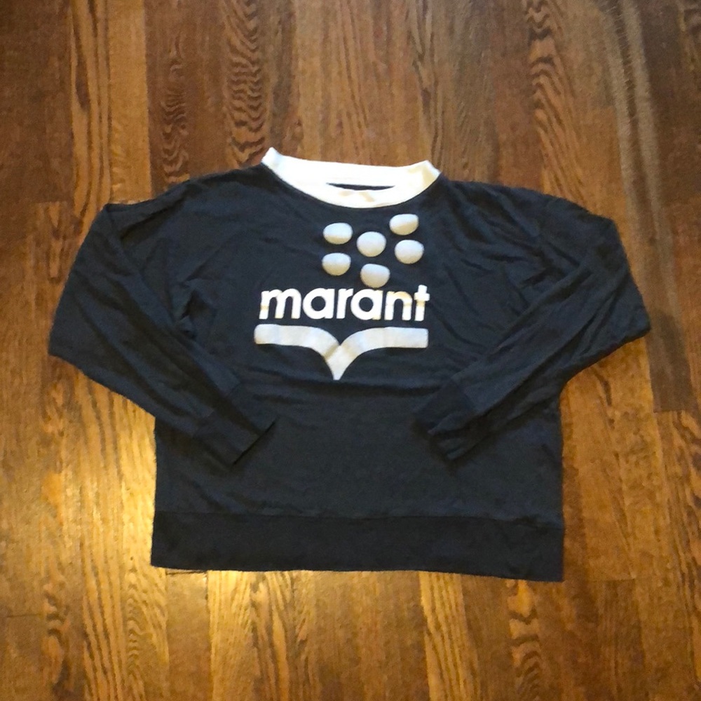 Isabel Marant Long Sleeve Logo Tee!